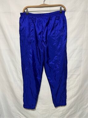 Vintage Nike Blue/Purple Nylon Track Pants XL 90s Y2K Windbreaker Pants